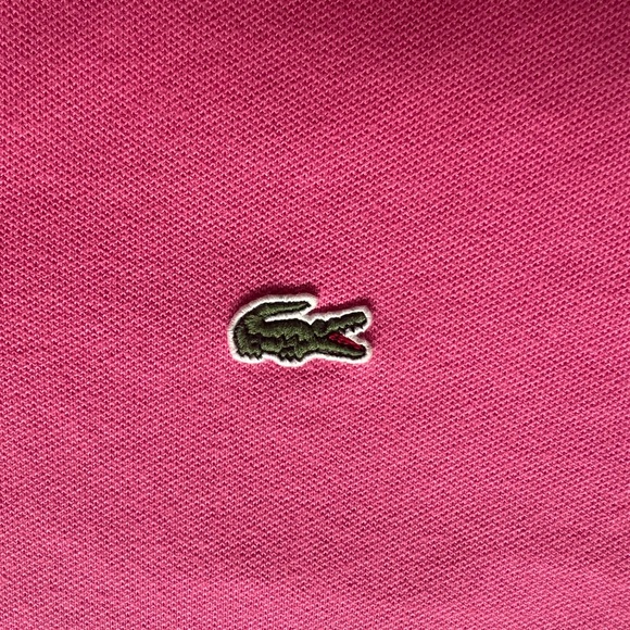 Lacoste Women’s Polo Shirt in Vibrant Pink - Picture 3 of 4
